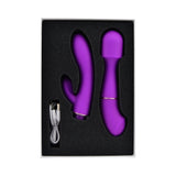 Loving Joy DUA Interchangeable Vibrator with 2 Attachments