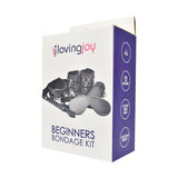 Loving Joy Beginner's Bondage Kit Black (8 Piece)