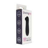 Loving Joy 10 Function Clitoral Suction Vibrator Black