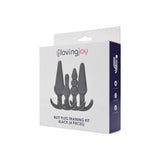 Loving Joy Butt Plug Training Kit Black