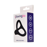 Loving Joy Silicone Triple Cock Ring