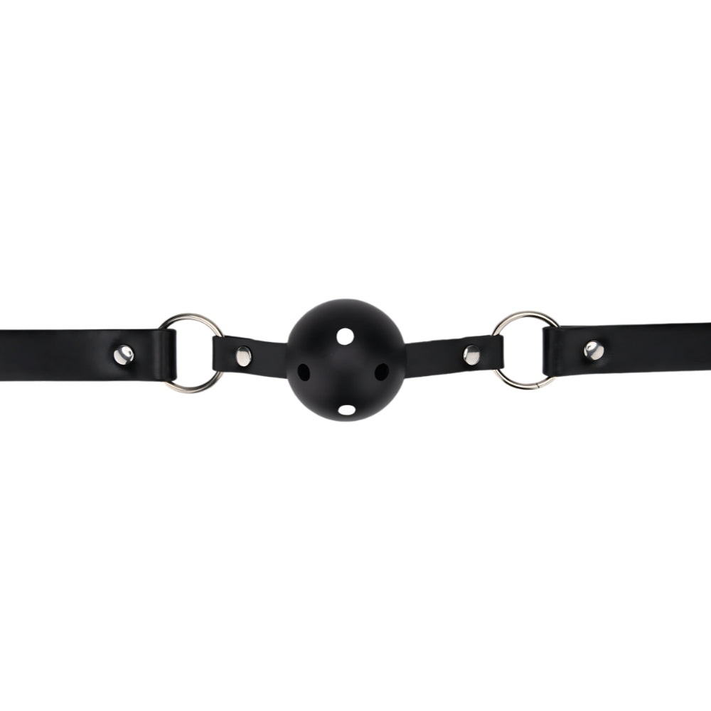 Bound to Play Breathable Ball Gag Black