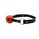 Bound to Play Breathable Ball Gag Red