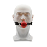 Bound to Play Breathable Ball Gag Red