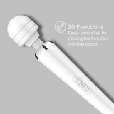 Loving Joy Rechargeable Magic Wand Vibrator White