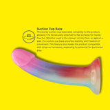 Mina Iridescent Silicone Dildo