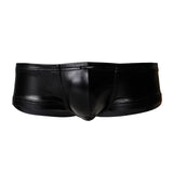 C4M Booty Shorts Black Leatherette