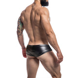 C4M Booty Shorts Black Leatherette