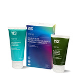 YES Double Glide Natural Lubricant Combo Pack