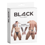 C4M Boost Black Leatherette G-String Large