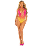 Leg Avenue Seamless Ombre Halter Bodysuit